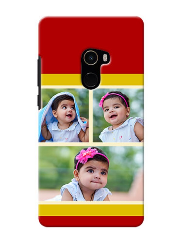Custom Mi MIX 2 mobile phone cases: Multiple Pic Upload Design
