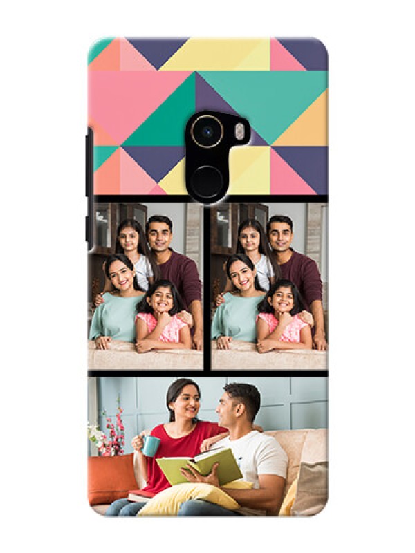 Custom Mi MIX 2 personalised phone covers: Bulk Pic Upload Design