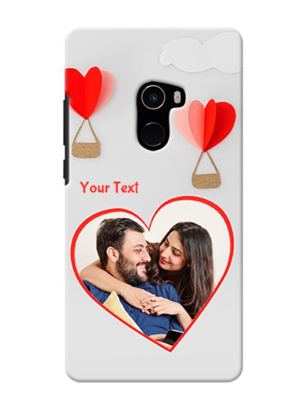 Custom Mi MIX 2 Phone Covers: Parachute Love Design