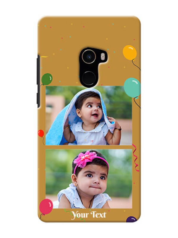 Custom Mi MIX 2 Phone Covers: Image Holder with Birthday Celebrations Design