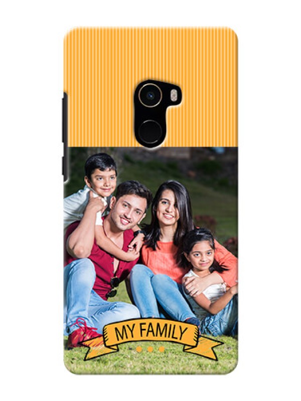 Custom Mi MIX 2 Personalized Mobile Cases: My Family Design
