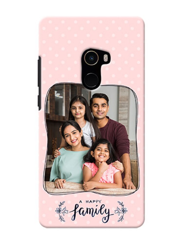 Custom Mi MIX 2 Personalized Phone Cases: Family with Dots Design