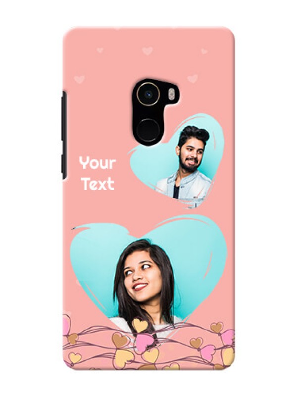 Custom Mi MIX 2 customized phone cases: Love Doodle Design