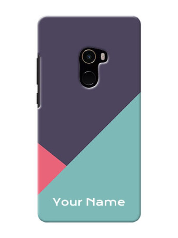 Custom Xiaomi Mi Mix 2 Custom Phone Cases: Tri Color abstract Design