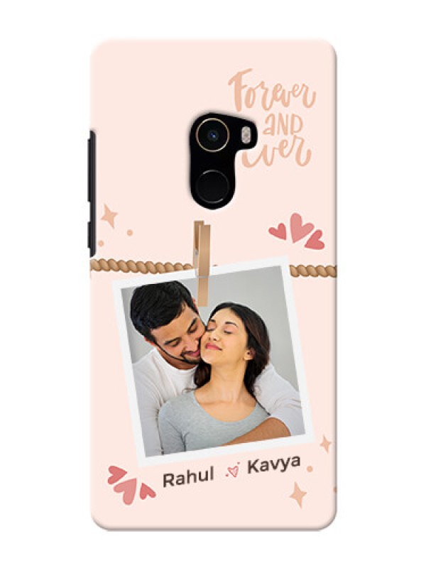 Custom Xiaomi Mi Mix 2 Phone Back Covers: Forever and ever love Design