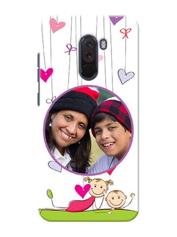 Custom Poco F1 Mobile Cases: Cute Kids Phone Case Design