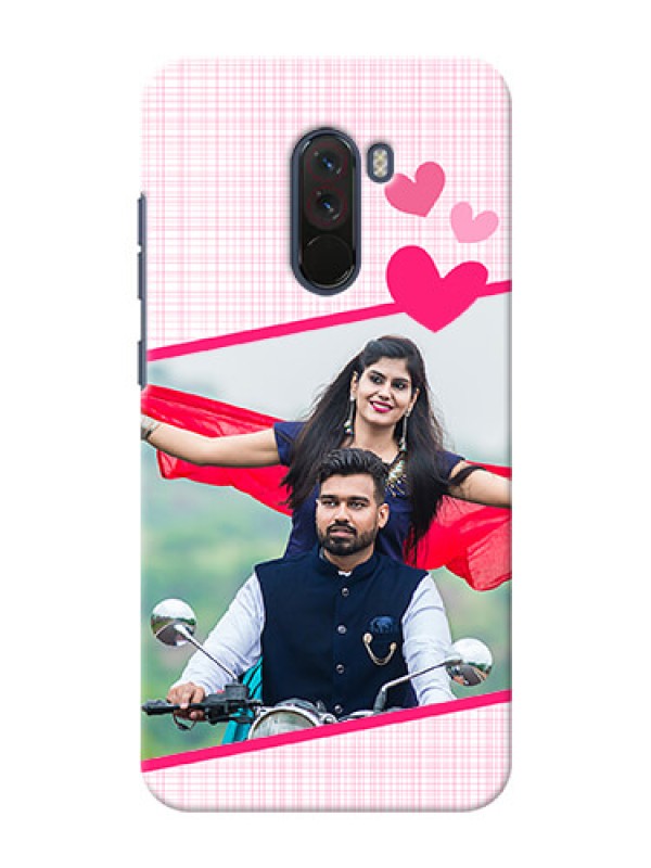 Custom Poco F1 Personalised Phone Cases: Love Shape Heart Design