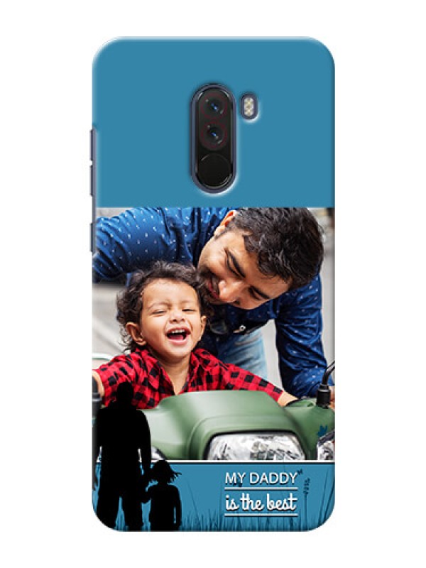 Custom Poco F1 Personalized Mobile Covers: best dad design 