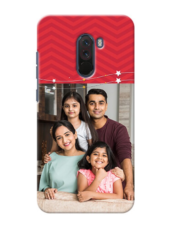 Custom Poco F1 customized phone cases: Happy Family Design