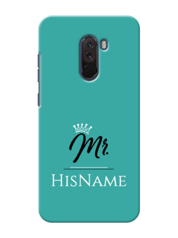 Custom Xiaomi Pocophone F1 Custom Phone Case Mr with Name