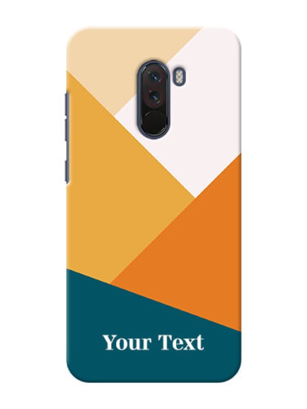 Custom Xiaomi Pocophone F1 Custom Phone Cases: Stacked Multi-colour Design