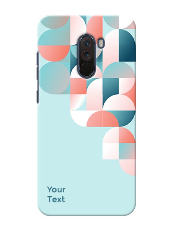 Custom Xiaomi Pocophone F1 Back Covers: Stylish Semi-circle Pattern Design