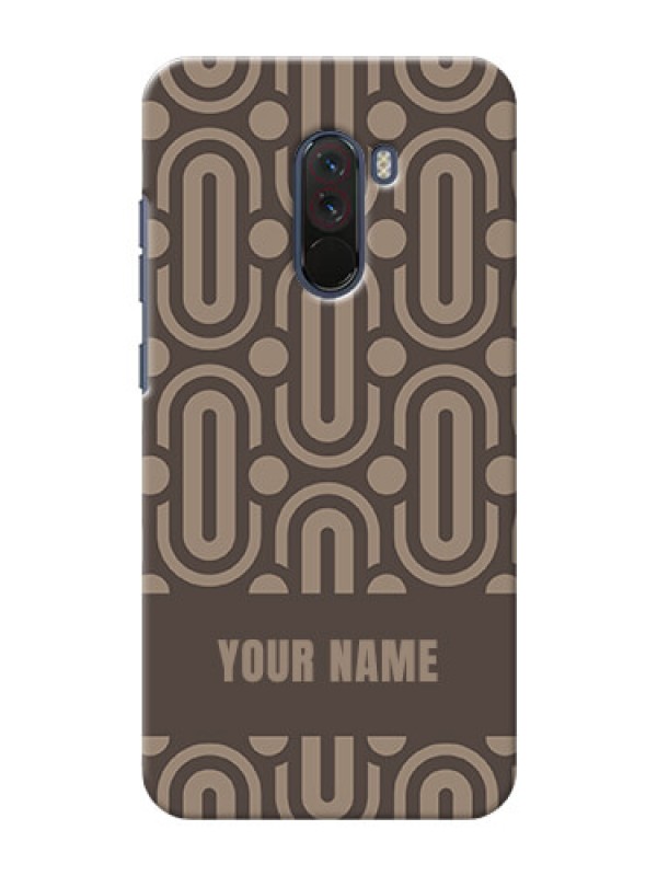 Custom Xiaomi Pocophone F1 Custom Phone Covers: Captivating Zero Pattern Design