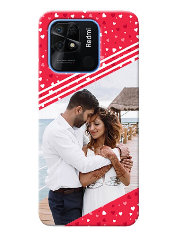 Custom Redmi 10 Power Custom Mobile Covers: Valentines Gift Design
