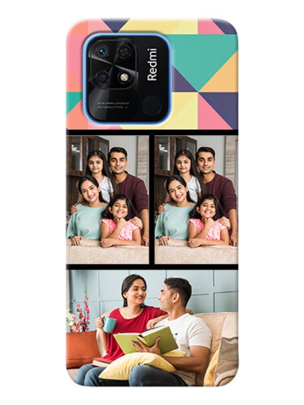 Custom Redmi 10 Power personalised phone covers: Bulk Pic Upload Design