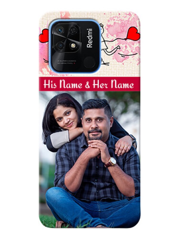 Custom Redmi 10 Power phone back covers: You and Me Case Design