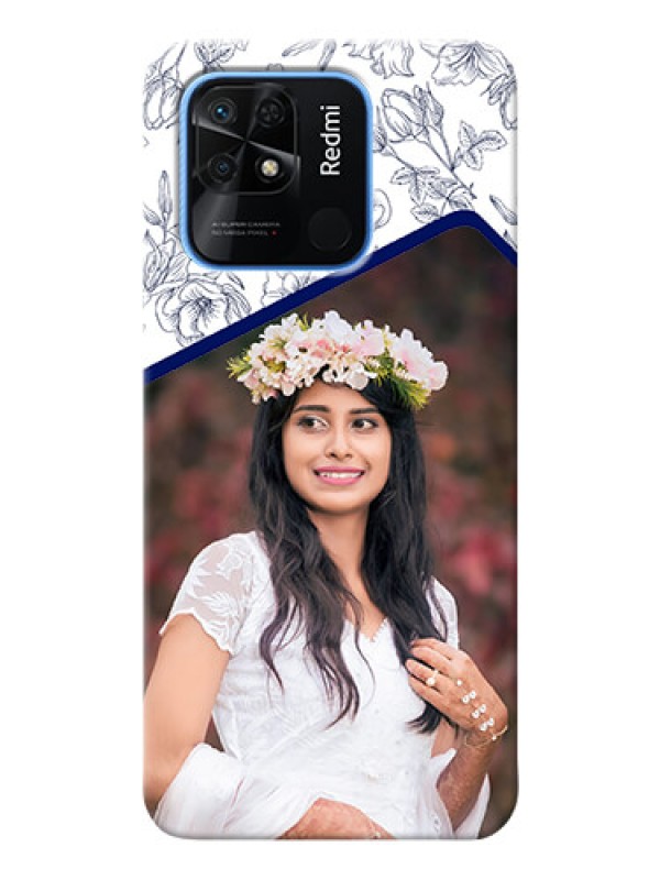 Custom Redmi 10 Power Phone Cases: Premium Floral Design