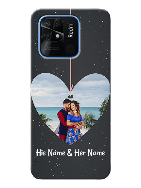Custom Redmi 10 Power custom phone cases: Hanging Heart Design