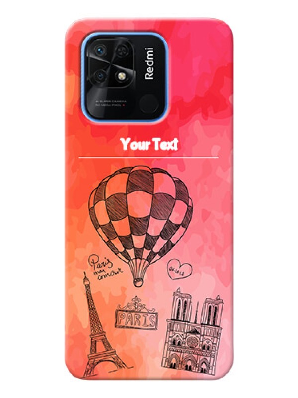 Custom Redmi 10 Power Personalized Mobile Covers: Paris Theme Design