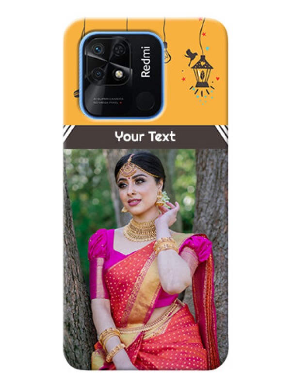 Custom Redmi 10 Power custom back covers with Family Picture and Icons 
