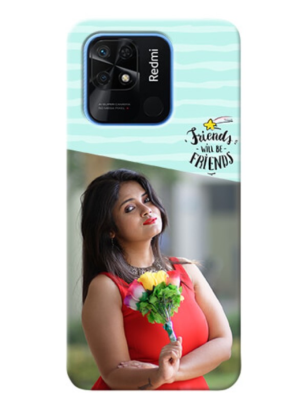 Custom Redmi 10 Power Mobile Back Covers: Friends Picture Icon Design