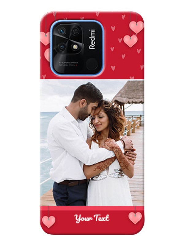 Custom Redmi 10 Power Mobile Back Covers: Valentines Day Design