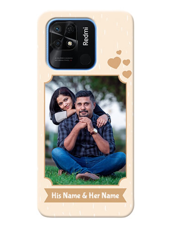 Custom Redmi 10 Power mobile phone cases with confetti love design 