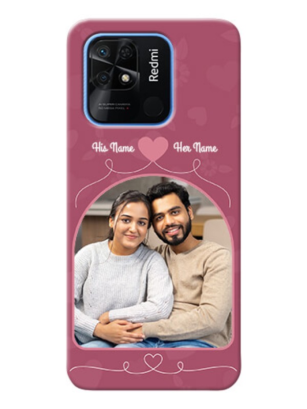 Custom Redmi 10 Power mobile phone covers: Love Floral Design