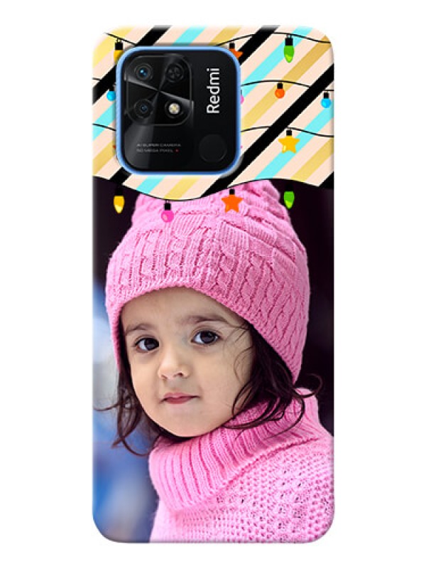 Custom Redmi 10 Power Personalized Mobile Covers: Lights Hanging Design