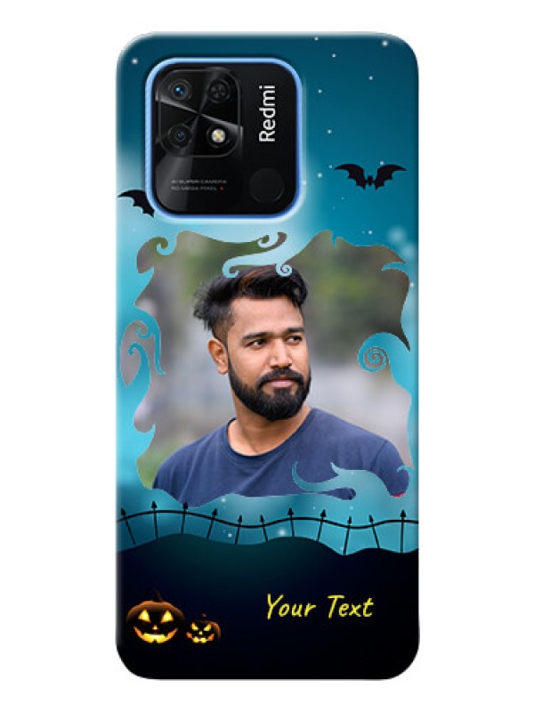 Custom Redmi 10 Power Personalised Phone Cases: Halloween frame design