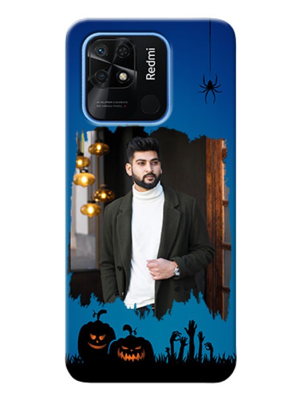 Custom Redmi 10 Power mobile cases online with pro Halloween design 
