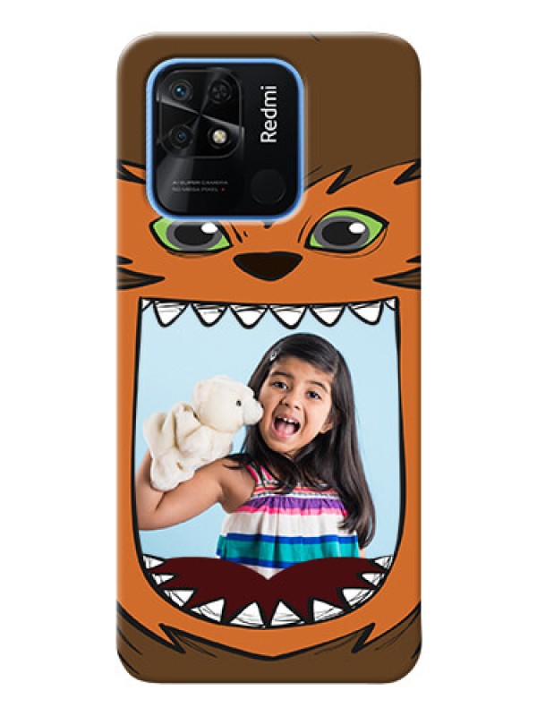 Custom Redmi 10 Power Phone Covers: Owl Monster Back Case Design