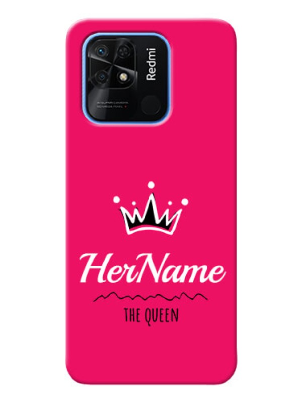Custom Redmi 10 Power Queen Phone Case with Name
