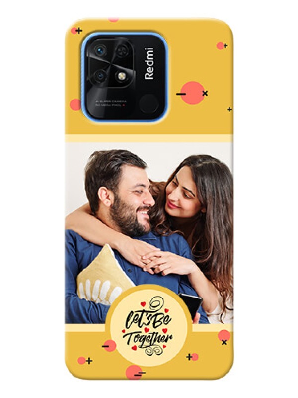Custom Redmi 10 Power Back Covers: Lets be Together Design
