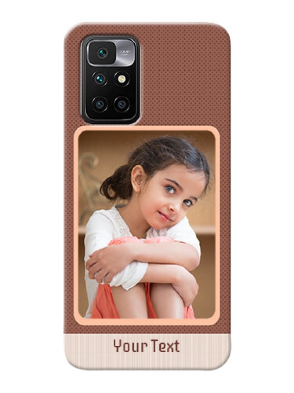 Custom Redmi 10 Prime 2022 Phone Covers: Simple Pic Upload Design