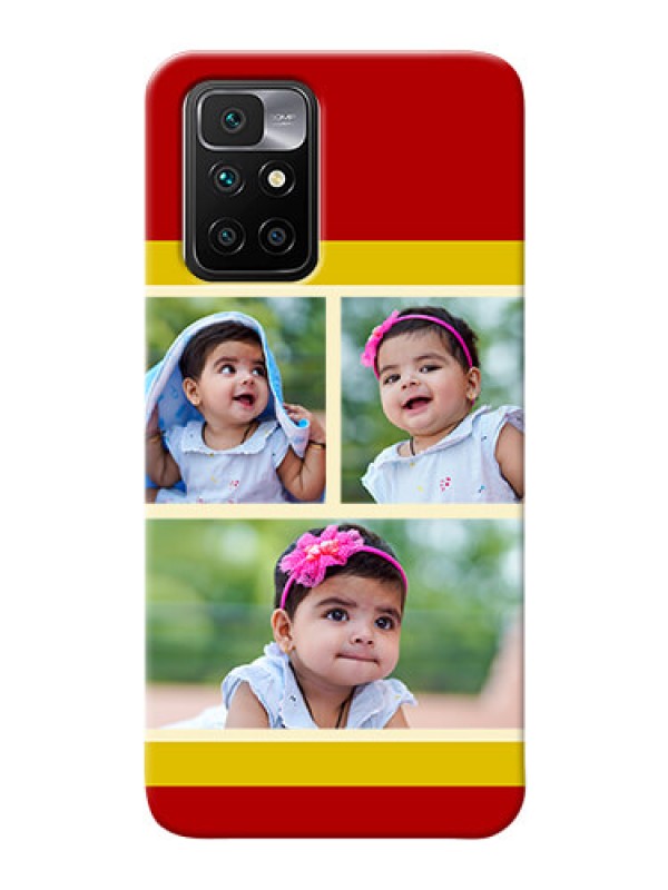 Custom Redmi 10 Prime 2022 mobile phone cases: Multiple Pic Upload Design