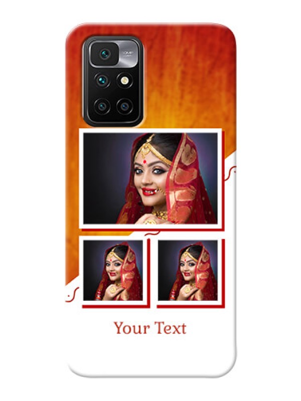 Custom Redmi 10 Prime 2022 Personalised Phone Cases: Wedding Memories Design 