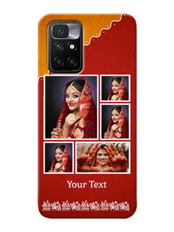 Custom Redmi 10 Prime 2022 customized phone cases: Wedding Pic Upload Design