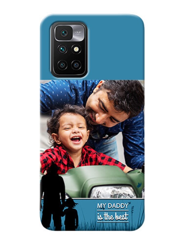 Custom Redmi 10 Prime 2022 Personalized Mobile Covers: best dad design 