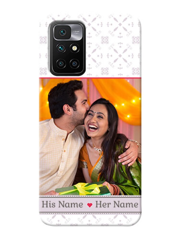 Custom Redmi 10 Prime 2022 Phone Cases with Photo and Ethnic Design