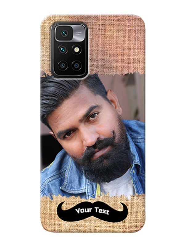 Custom Redmi 10 Prime 2022 Mobile Back Covers Online with Texture Design