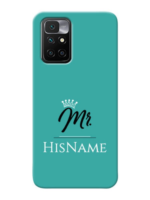 Custom Redmi 10 Prime 2022 Custom Phone Case Mr with Name