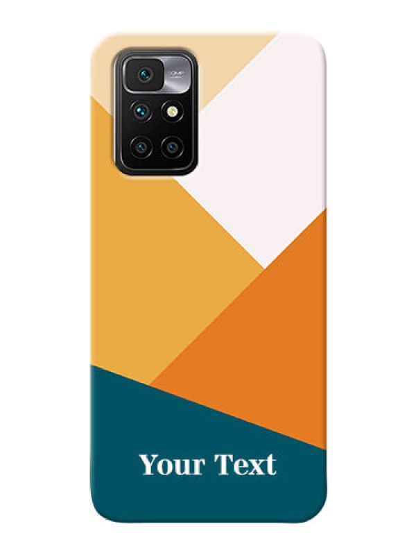 Custom Redmi 10 Prime 2022 Custom Phone Cases: Stacked Multi-colour Design