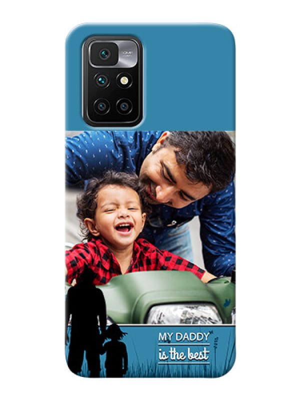 Custom Redmi 10 Prime Personalized Mobile Covers: best dad design 