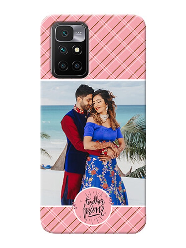 Custom Redmi 10 Prime Mobile Covers Online: Together Forever Design