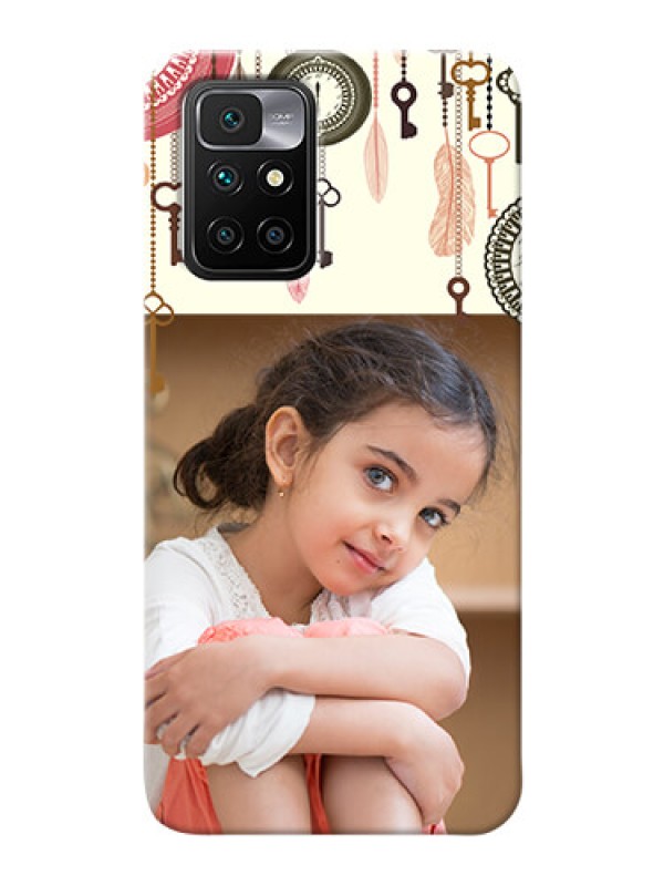 Custom Redmi 10 Prime Phone Back Covers: Boho Style Design