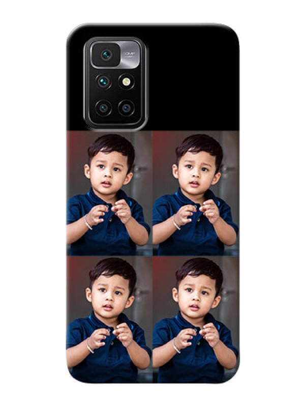 Custom Redmi 10 Prime 4 Image Holder on Mobile Cover