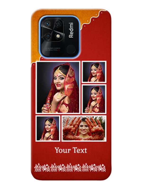 Custom Redmi 10 customized phone cases: Wedding Pic Upload Design