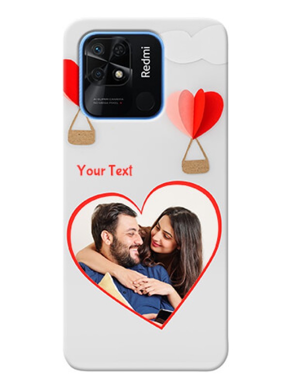 Custom Redmi 10 Phone Covers: Parachute Love Design