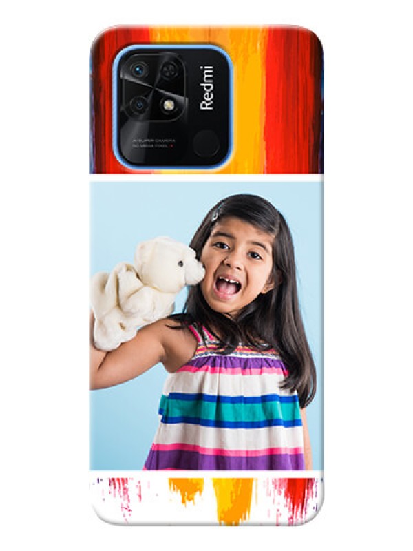 Custom Redmi 10 custom phone covers: Multi Color Design